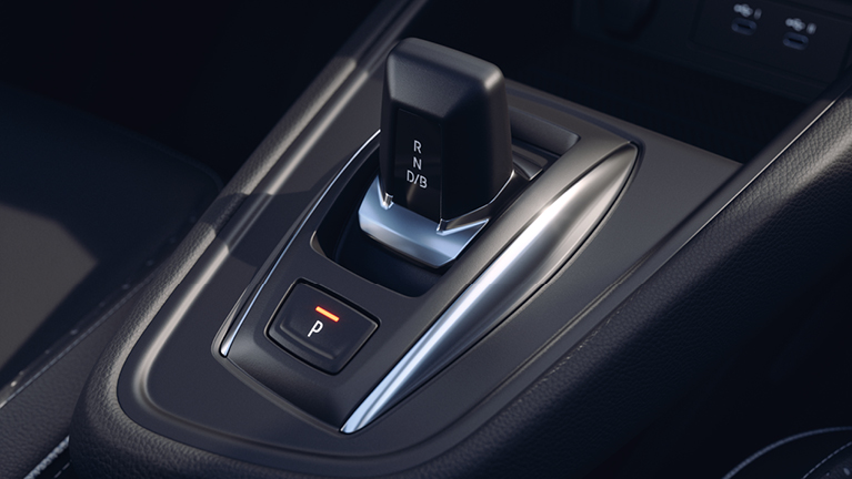 Mittelkonsole mit elektronischem Automatik-Schalthebel